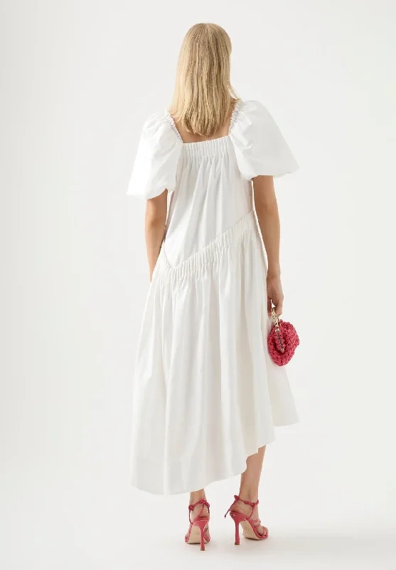 Severine Smock Midi - Ivory