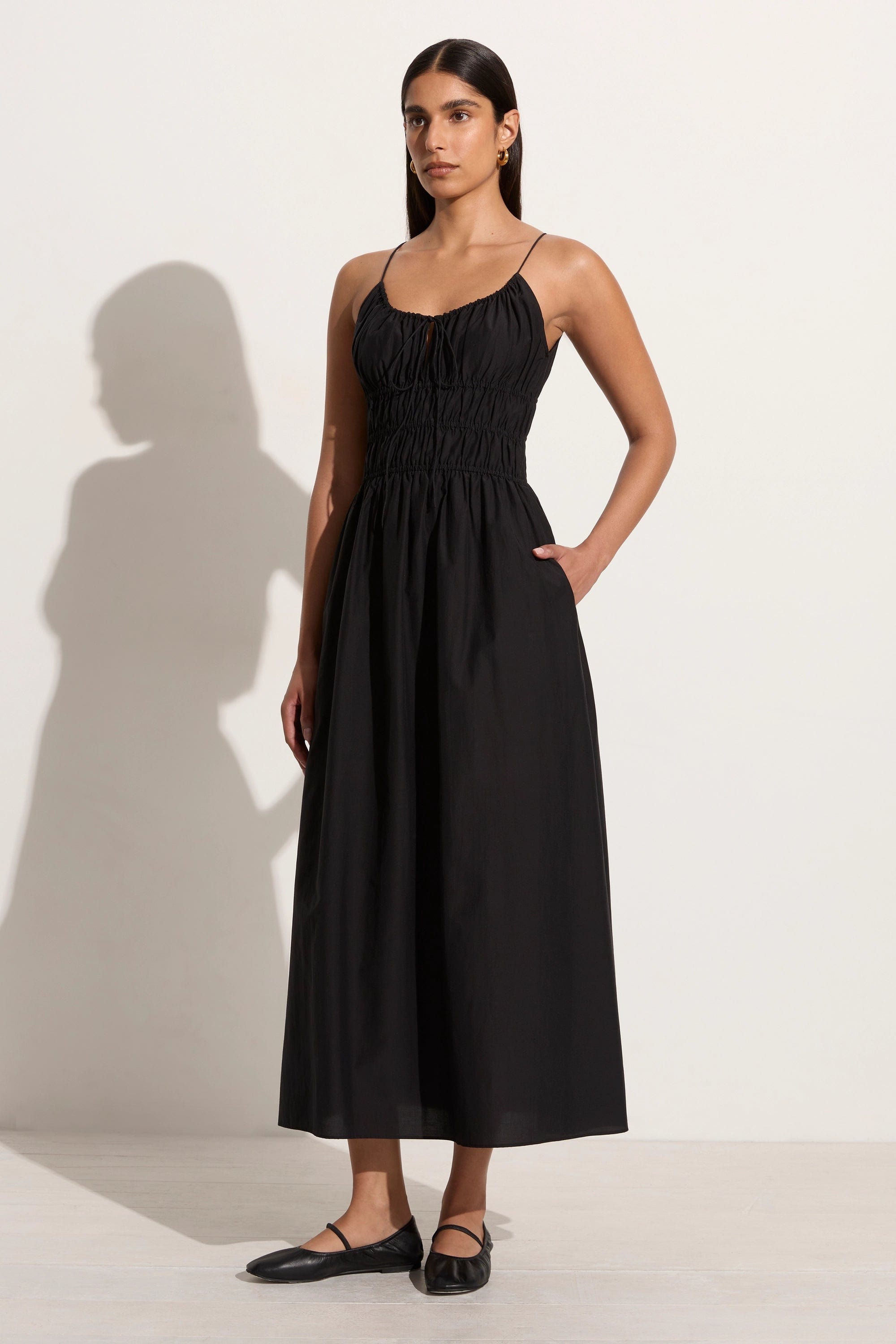 Carinna Midi Dress Black - Final Sale