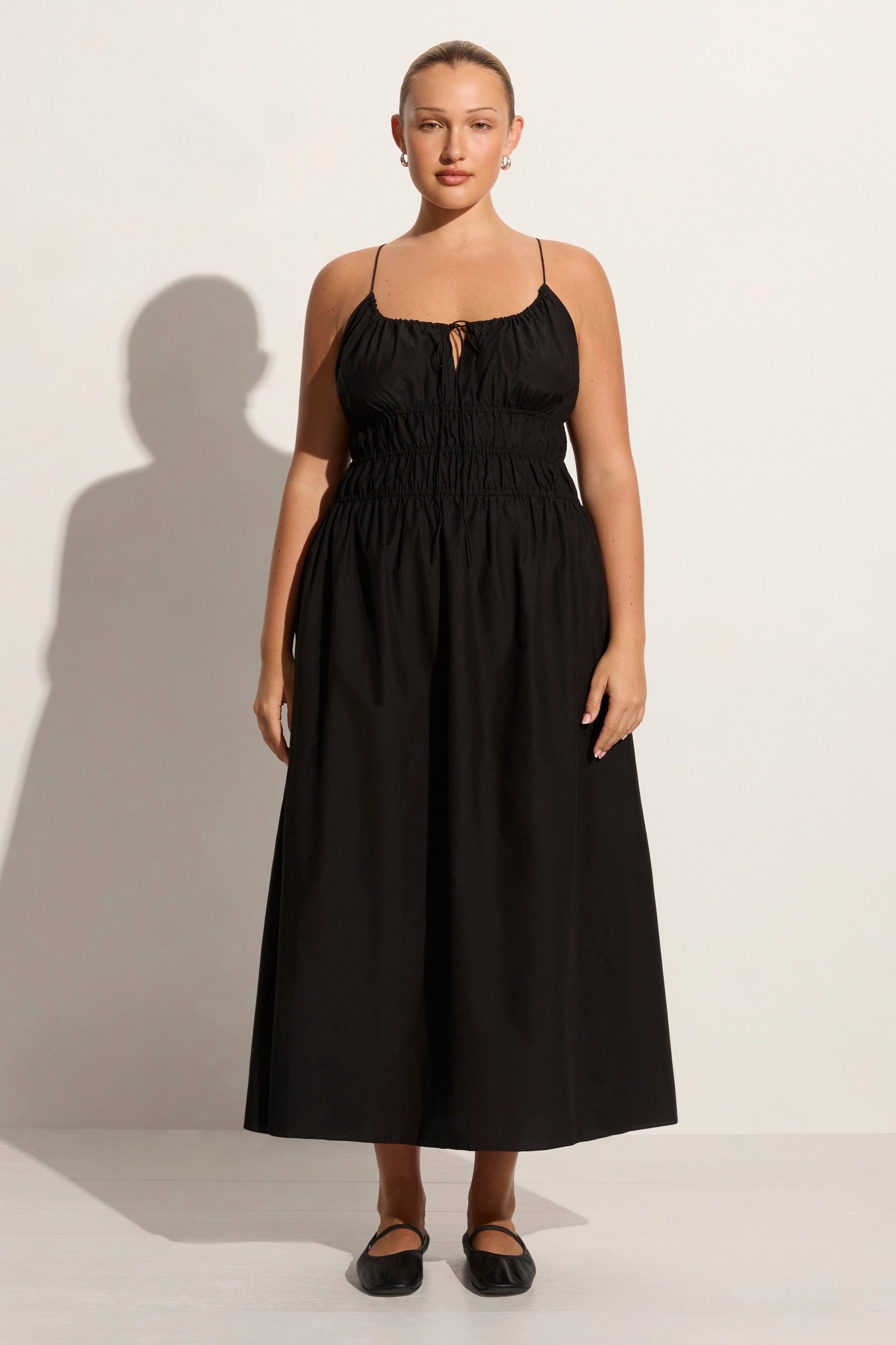 Carinna Midi Dress Black - Final Sale