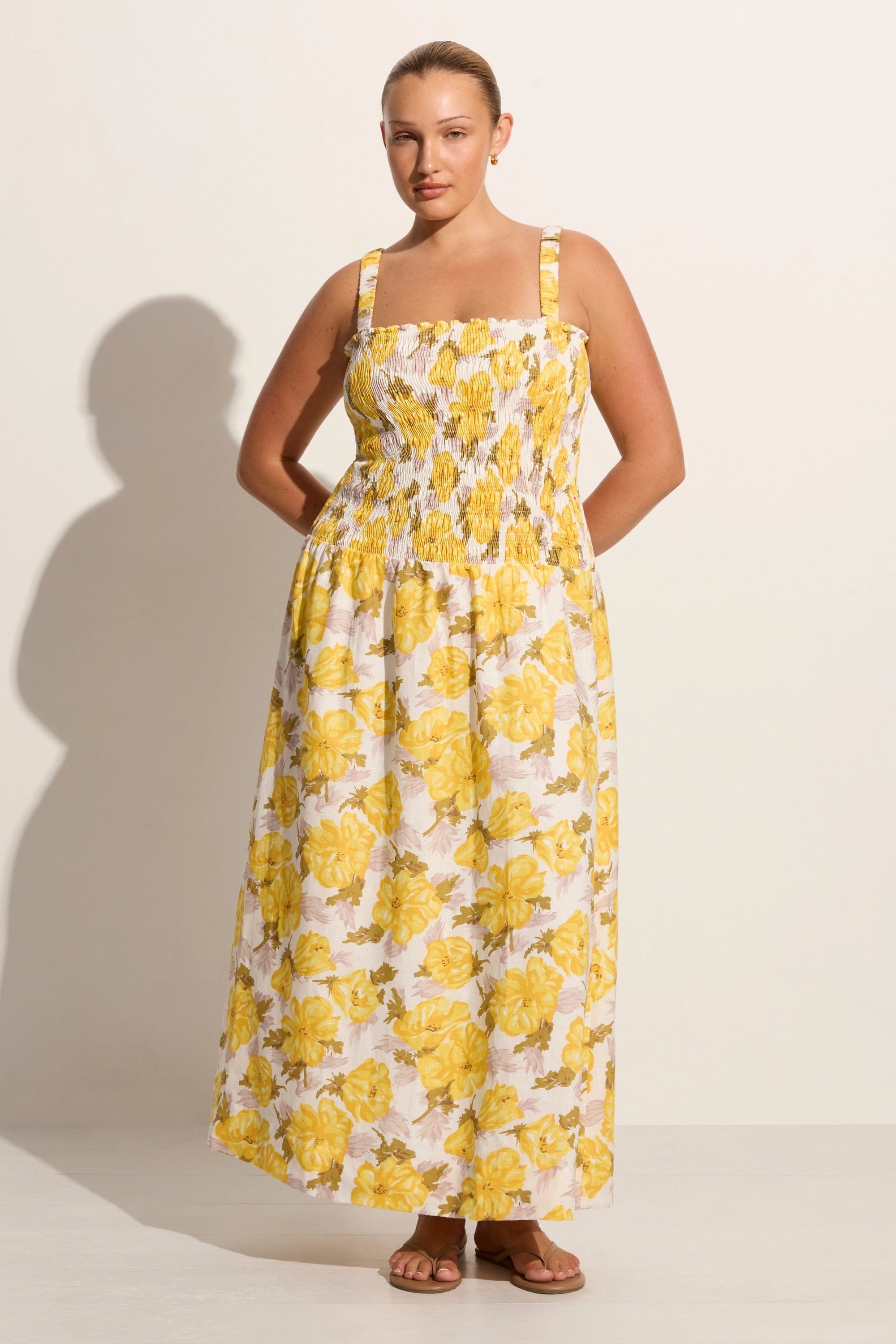 Messina Midi Dress Isadora Floral - Final Sale