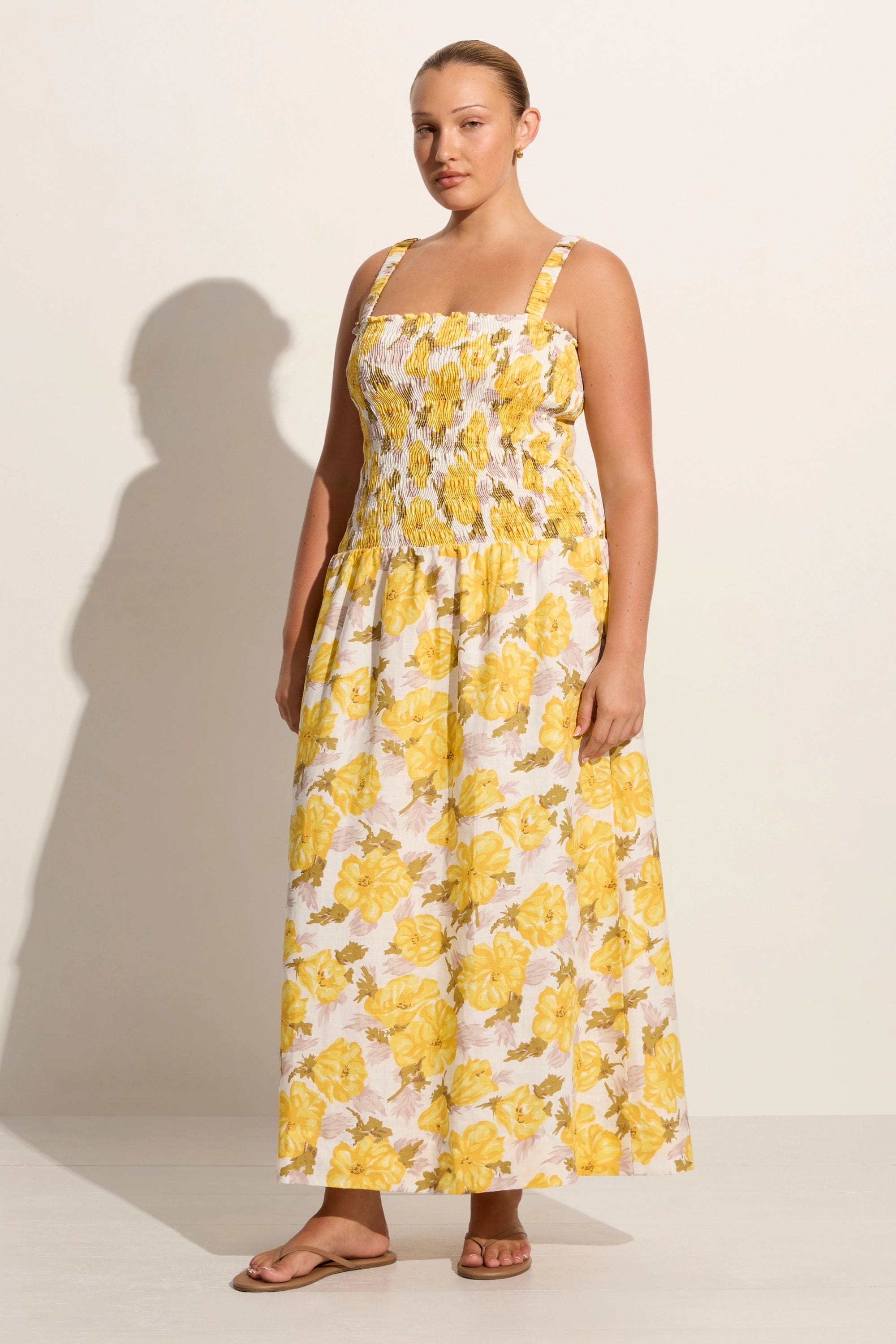 Messina Midi Dress Isadora Floral - Final Sale