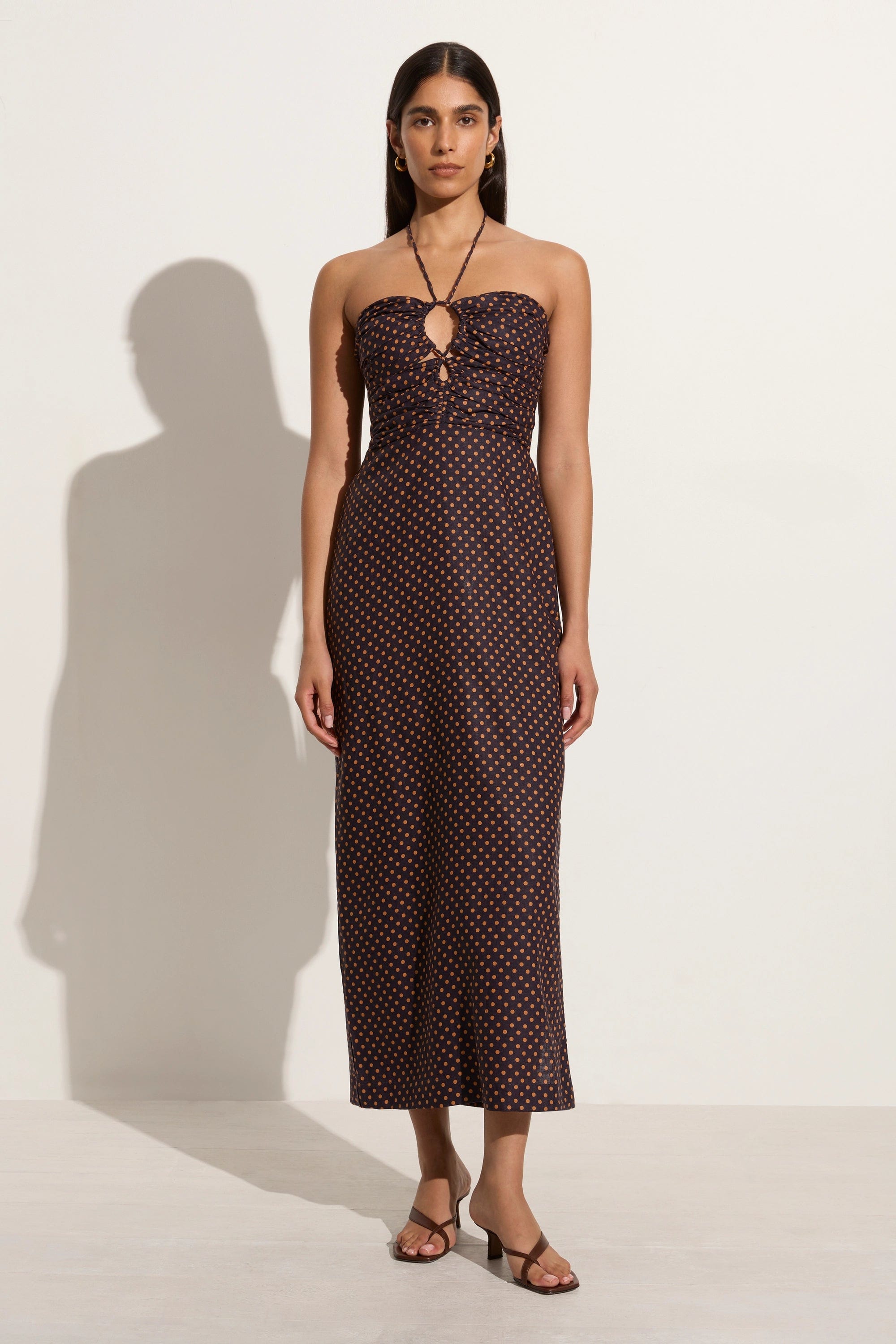 Tortugas Midi Dress Ludovica Polka Dot - Final Sale